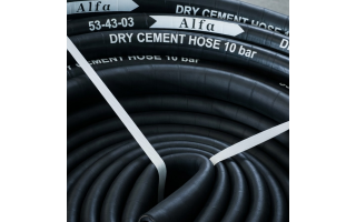 Расширение ассортимента: усиленный рукав Alfa Dry Cement 4" 