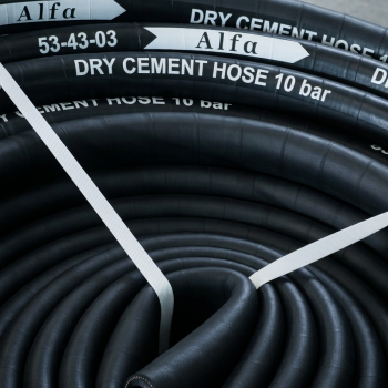 Рукав Alfa Dry Cement 4" DN 102*118mm 10bar